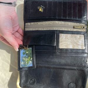 Hobo Bags Black Leather Clutch